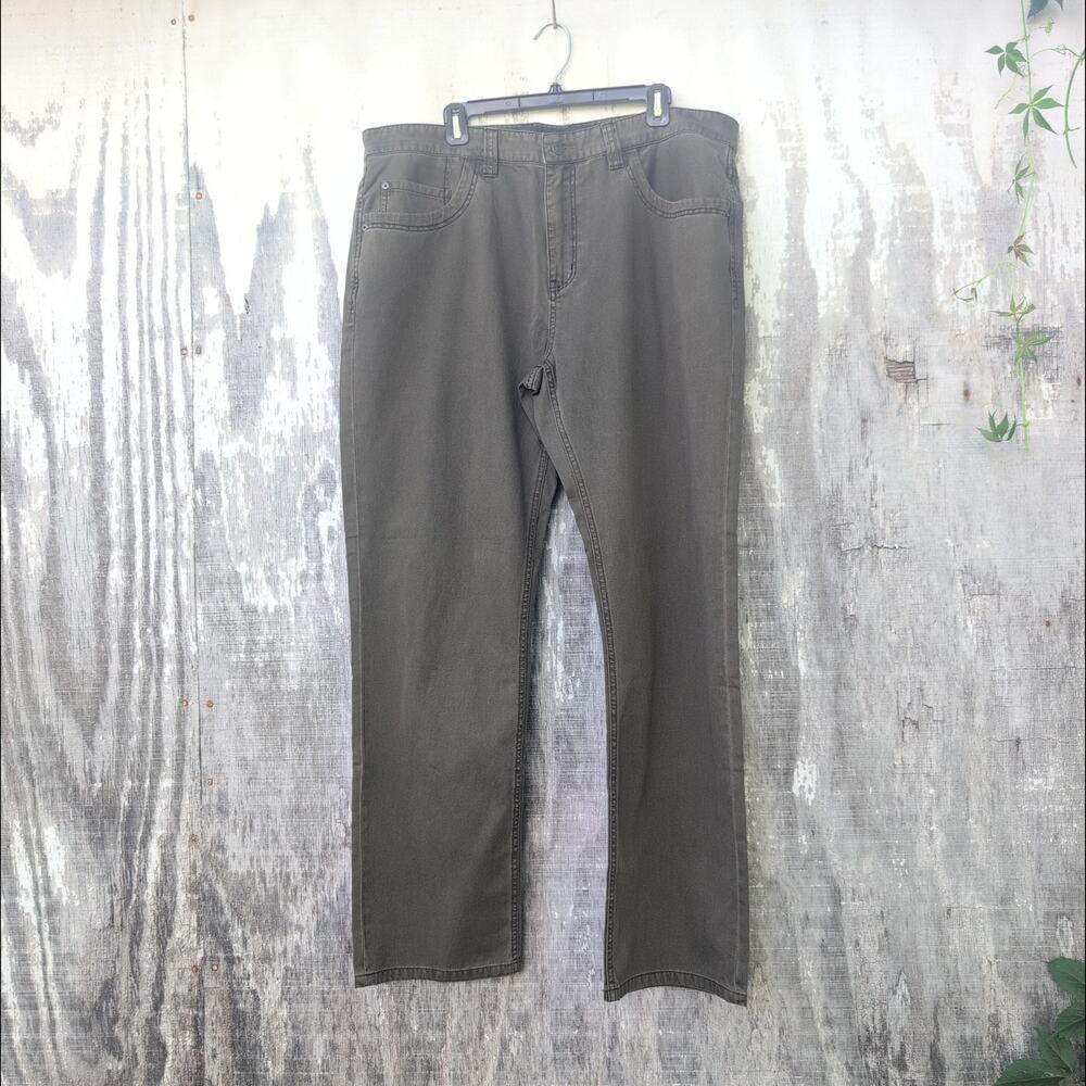 Carbon2Cobalt Effortlessly Cool Diligent Twill 100% Cotton Pants Men's 40x33
